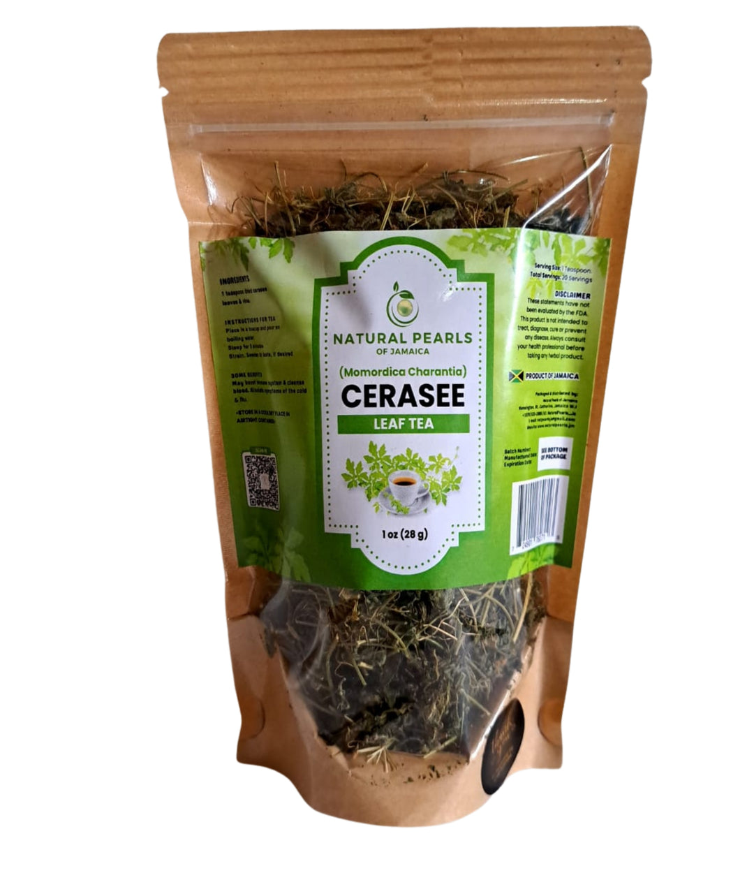 Natural Pearls Cerasee Loose Leaf – 1 oz